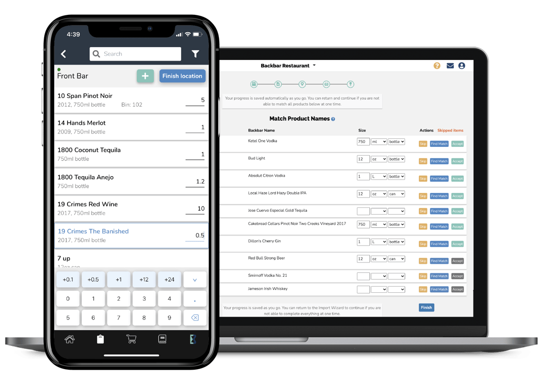 iPhone Inventory Session and Desktop Import Wizard