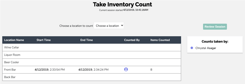 Take Inventory Count-07