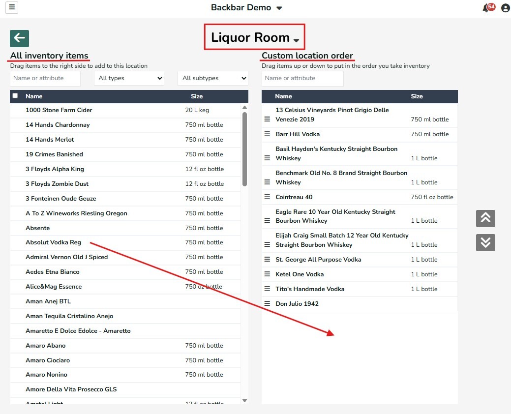 How to build a Custom Sorted Inventory List