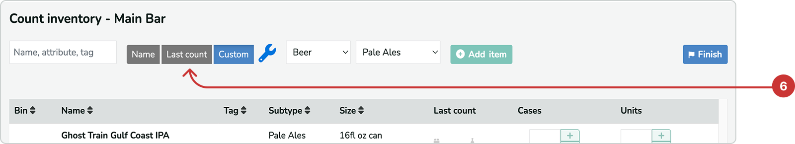 last count sort