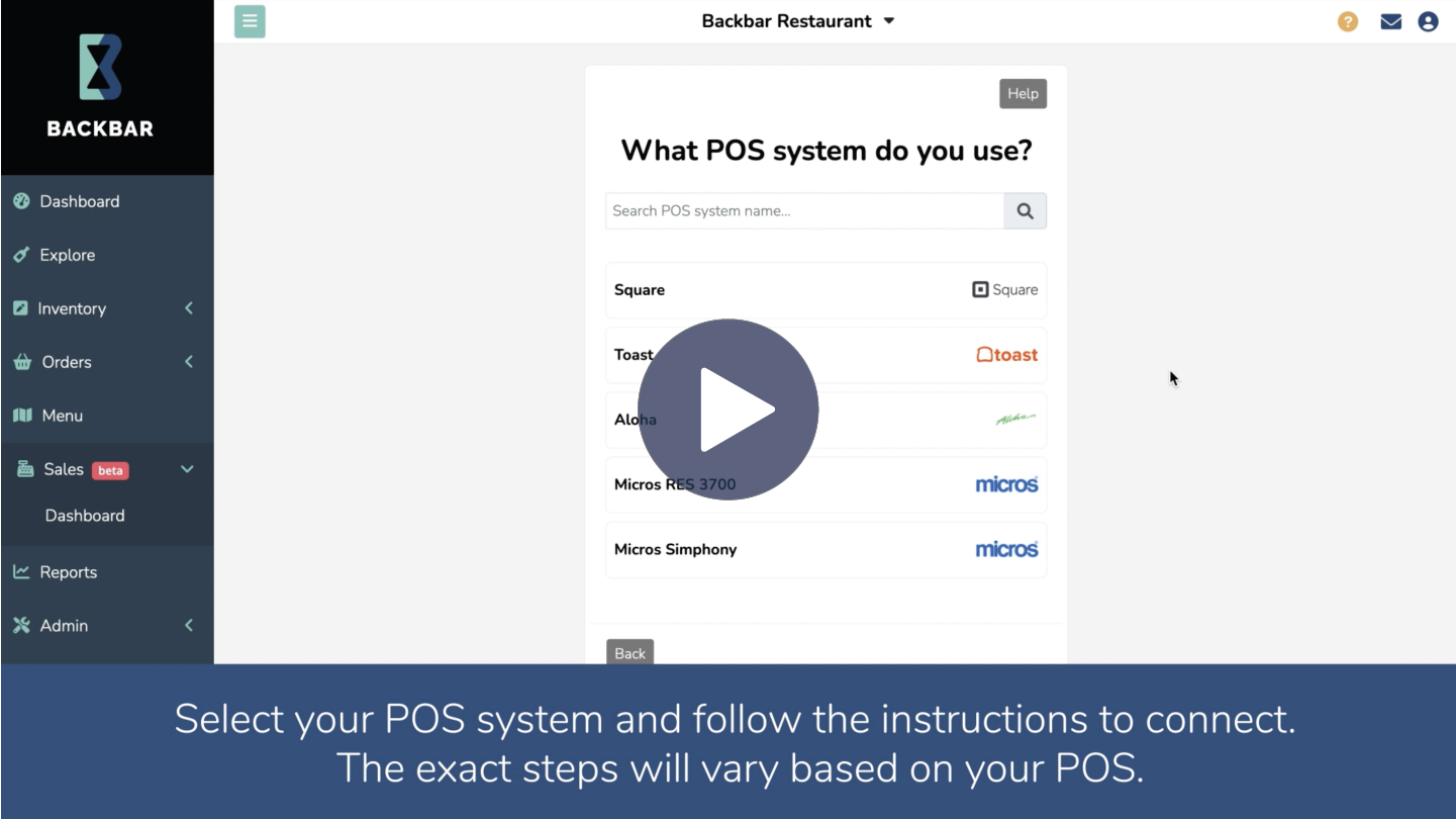 POS integration support video