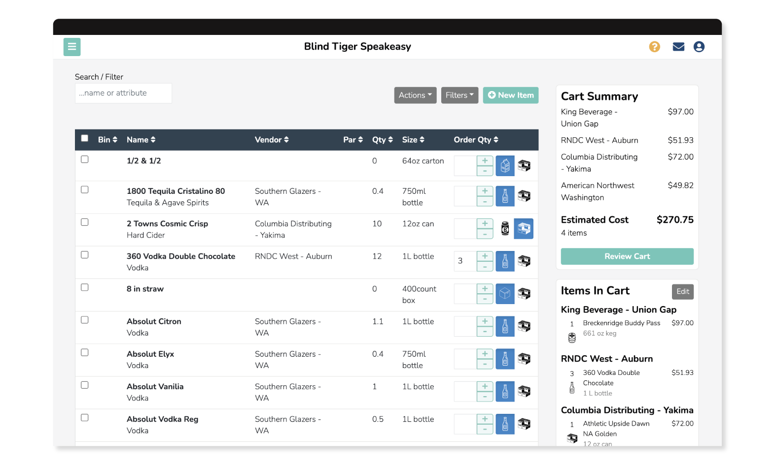 Ordering product page large image - build orders page